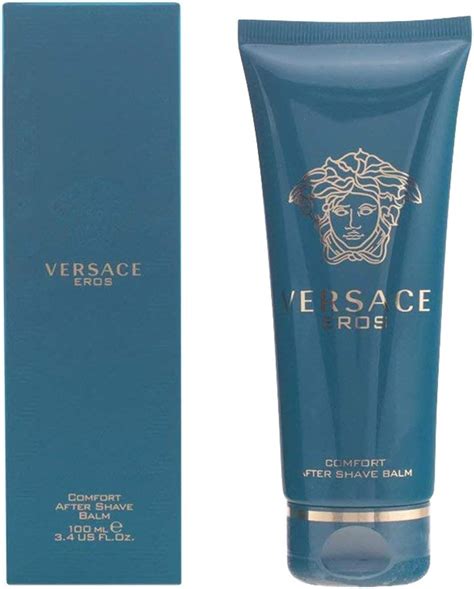 Versace Eros Aftershave Balm, Fresh, 3.4 Oz